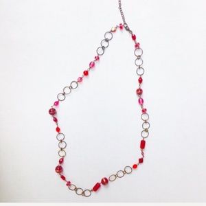 Handblown Glass Bead Necklace (Fair Trade)